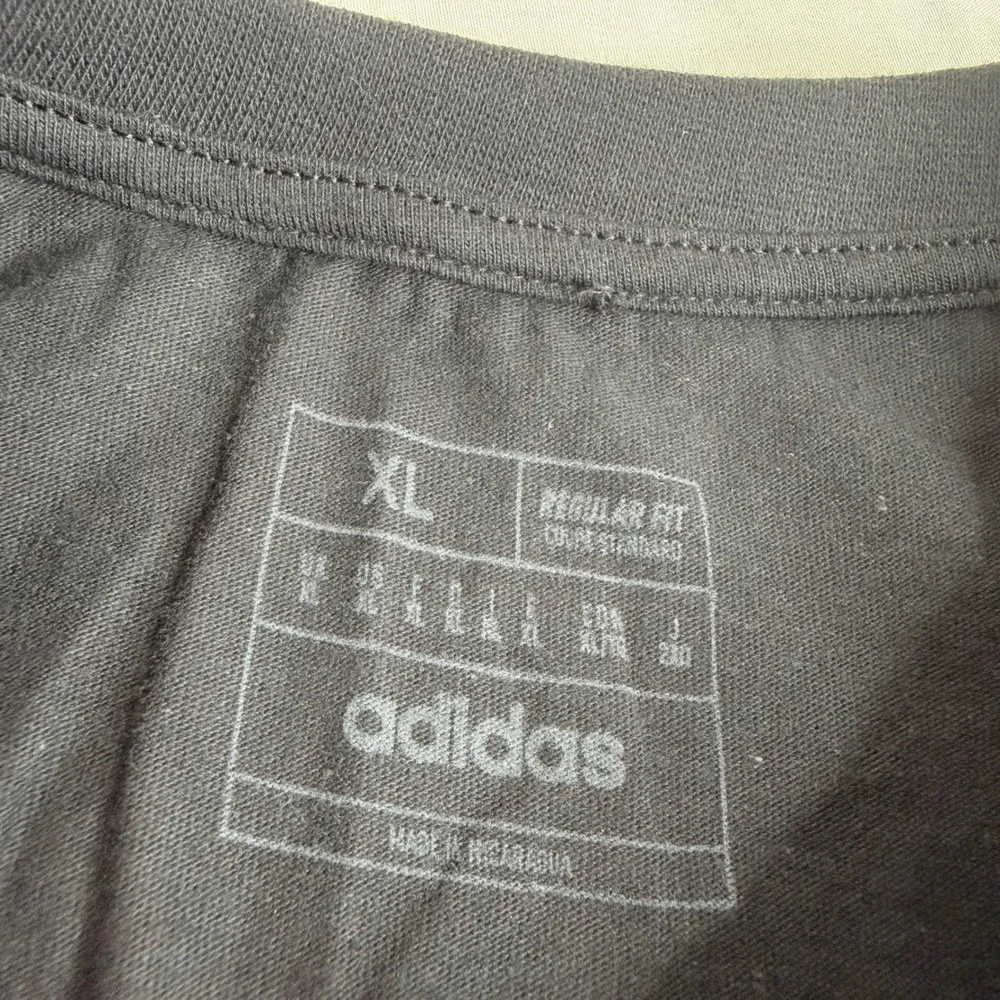 Adidas Phoenix Rising FC Mens XL Black Graphic T-Shirt Soccer Fan Tee New Tag